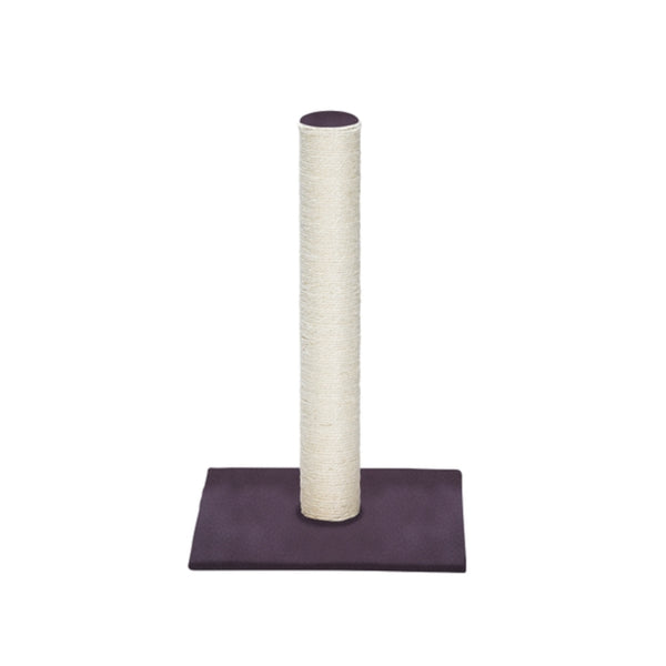 Kratzsäule für Katzen – Flamingo Skai Leather, Braun