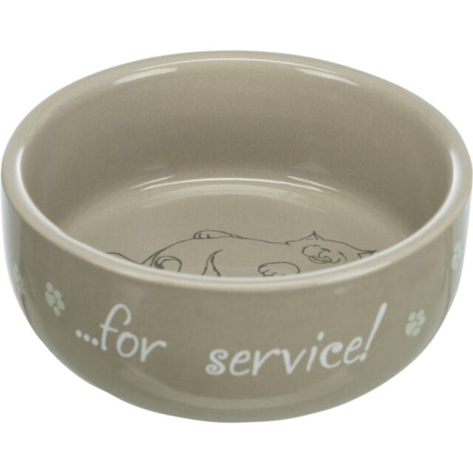 Keramiknapf für Katzen – Thanks for service! – Bild 2