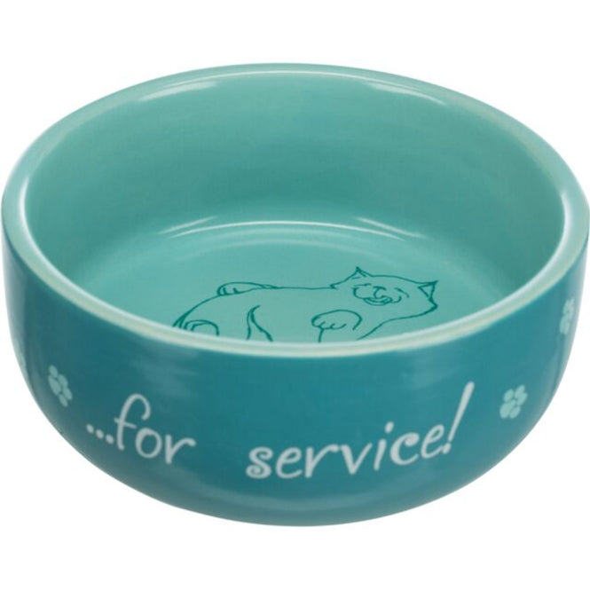 Keramiknapf für Katzen – Thanks for service! – Bild 3