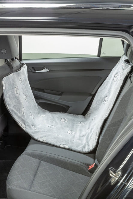 Auto-Schondecke für Hunde – schmal, grau/schwarz