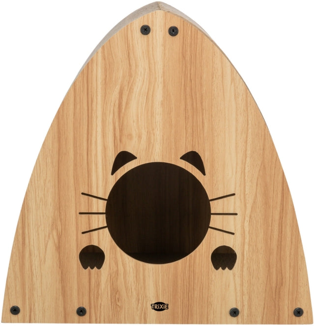 Kratzhaus für Katzen – aus MDF/Pappe – Bild 2