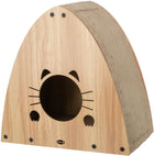 Kratzhaus für Katzen – aus MDF/Pappe