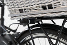Hundefahrradkorb – für Gepäckträger aus Weide, grau – Bild 5