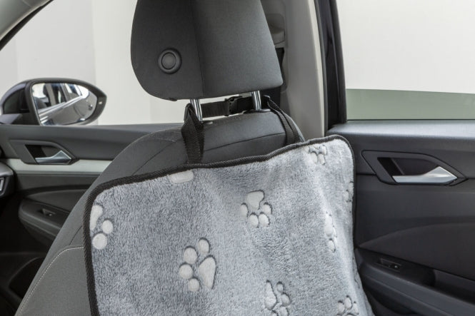 Auto-Schondecke für Hunde – schmal, grau/schwarz – Bild 3