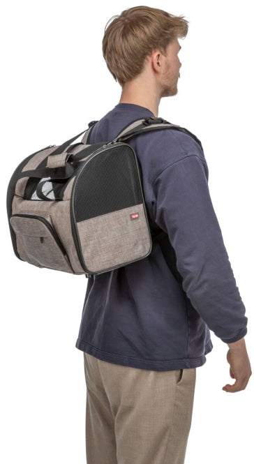 Hunderucksack – Shiva, braun/beige – Bild 6
