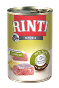 Hundenassfutter Rinti Sensible Pute & Kartoffel 400g, 12er Pack | Finnern