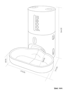 Smart Automatic Pet Feeder with Camera & App Control - 4L Capacity