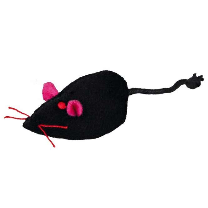 Plüschmaus für Katzen – mit Schelle – Bild 3