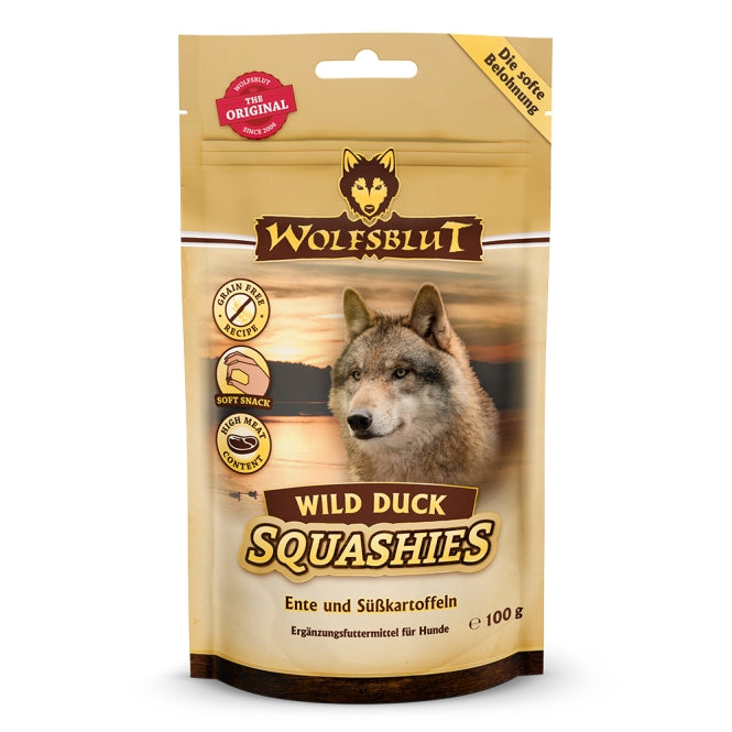 Hundeleckerli – Squashies Wild Duck 100g