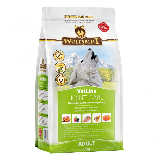 Hundetrockenfutter VetLine Joint Care, 2 kg – Wolfsblut