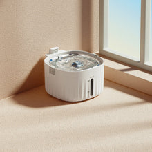 Wireless Smart Sensor Pet Water Fountain with Ceramic Plate