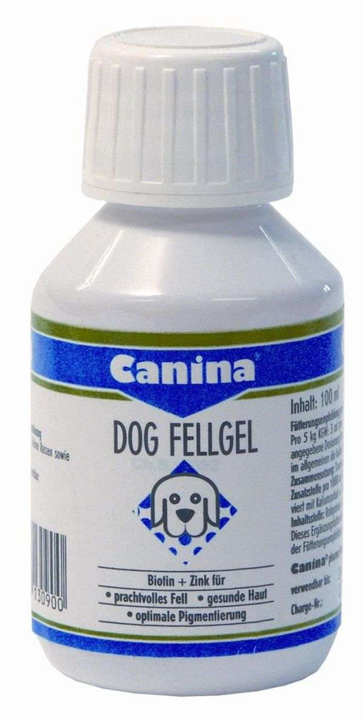 Ergänzungsfutter für Hunde Dog Fellgel 100 ml – Canina Pharma