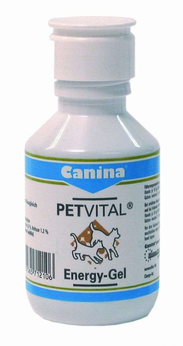 Ergänzungsfutter für Hunde PETVITAL Energy-Gel 100g – Canina Pharma