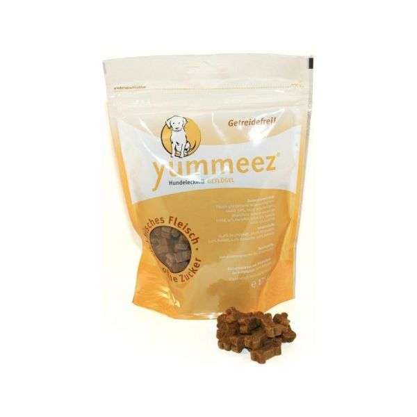 Hundeleckerli getreidefrei Geflügel 175g – Yummeez