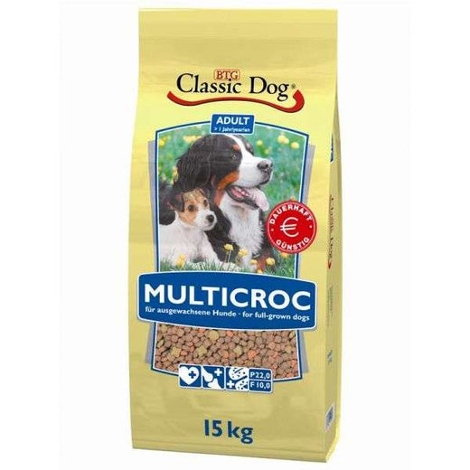 Hundetrockenfutter Multicroc 15kg – Classic Dog