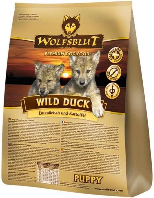 Hundetrockenfutter Wild Duck Puppy | Wolfsblut