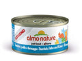 Katzennassfutter HFC Natural Thunfisch, Huhn & Käse 70g, 24er Pack | Almo Nature