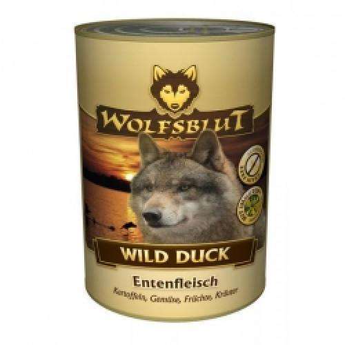 Hundetrockenfutter Dose Wild Duck, 395 g, 6er Pack – Wolfsblut