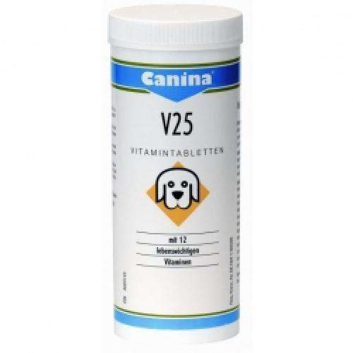 Ergänzungsfutter für Hunde V25 Vitamintabl. – Canina Pharma