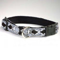 Hundeleine Halsung Krazy Scull, XS: 22, 35 cm Breite: 1 cm | Hunter