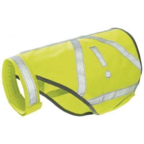 Warnweste für Hunde Farbe gelb, reflektierend – Hunter