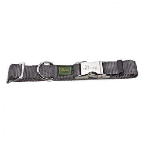 Hundeleine Halsung Vario-Basic ALU-Strong, Farbe: grau – Hunter