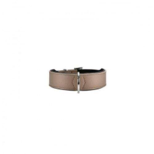 Hundehalsband Basic 37 nickel, Hals 30-34,5 cm, rot – Hunter
