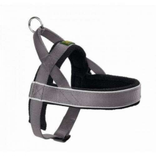Norwegergeschirr für Hunde Racing Gr. XL, grau/schwarz – Hunter