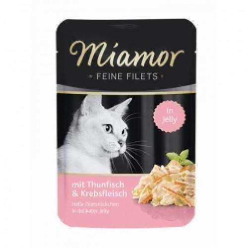 Katzennassfutter Miamor Feine Filets PB 100g, 24er Pack – Finnern Miamor