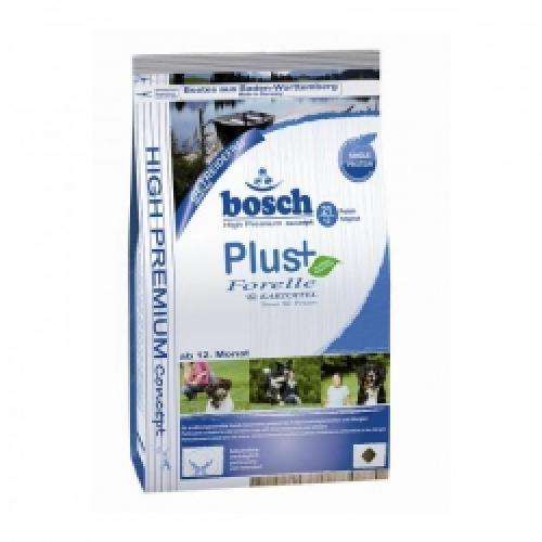 Hundetrockenfutter Plus Forelle & Kartoffel – Bosch