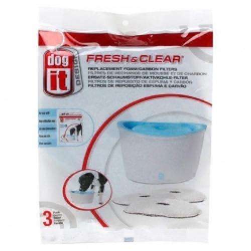 Trinkbrunnen für Hunde – Ersatzfilter für Fresh+Clear 6L